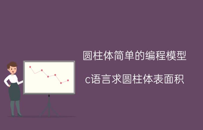 圆柱体简单的编程模型 c语言求圆柱体表面积？